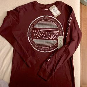 Vans Long Sleeve T-Shirt NWT